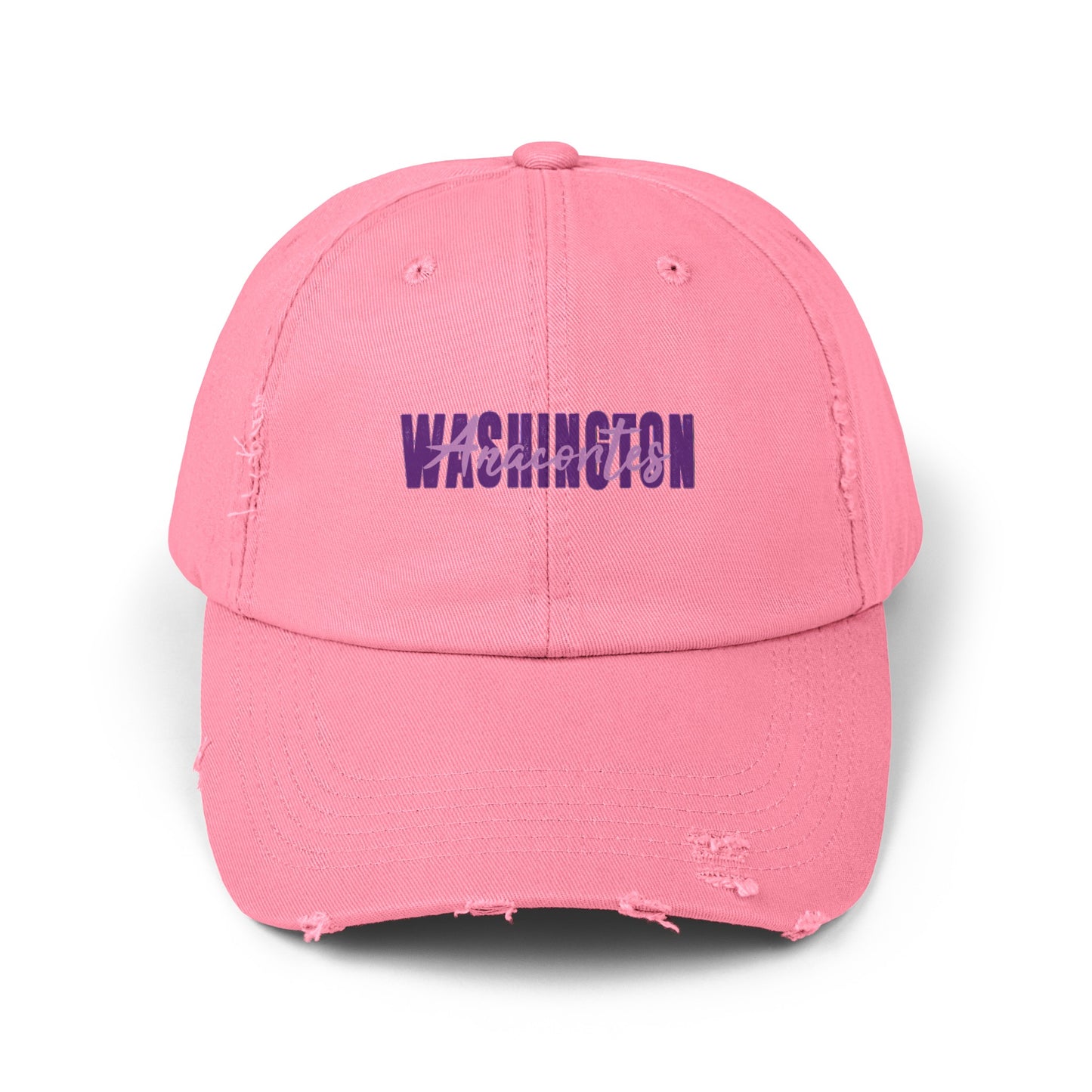ANACORTES WASHINGTON TEXT Unisex Distressed Cap