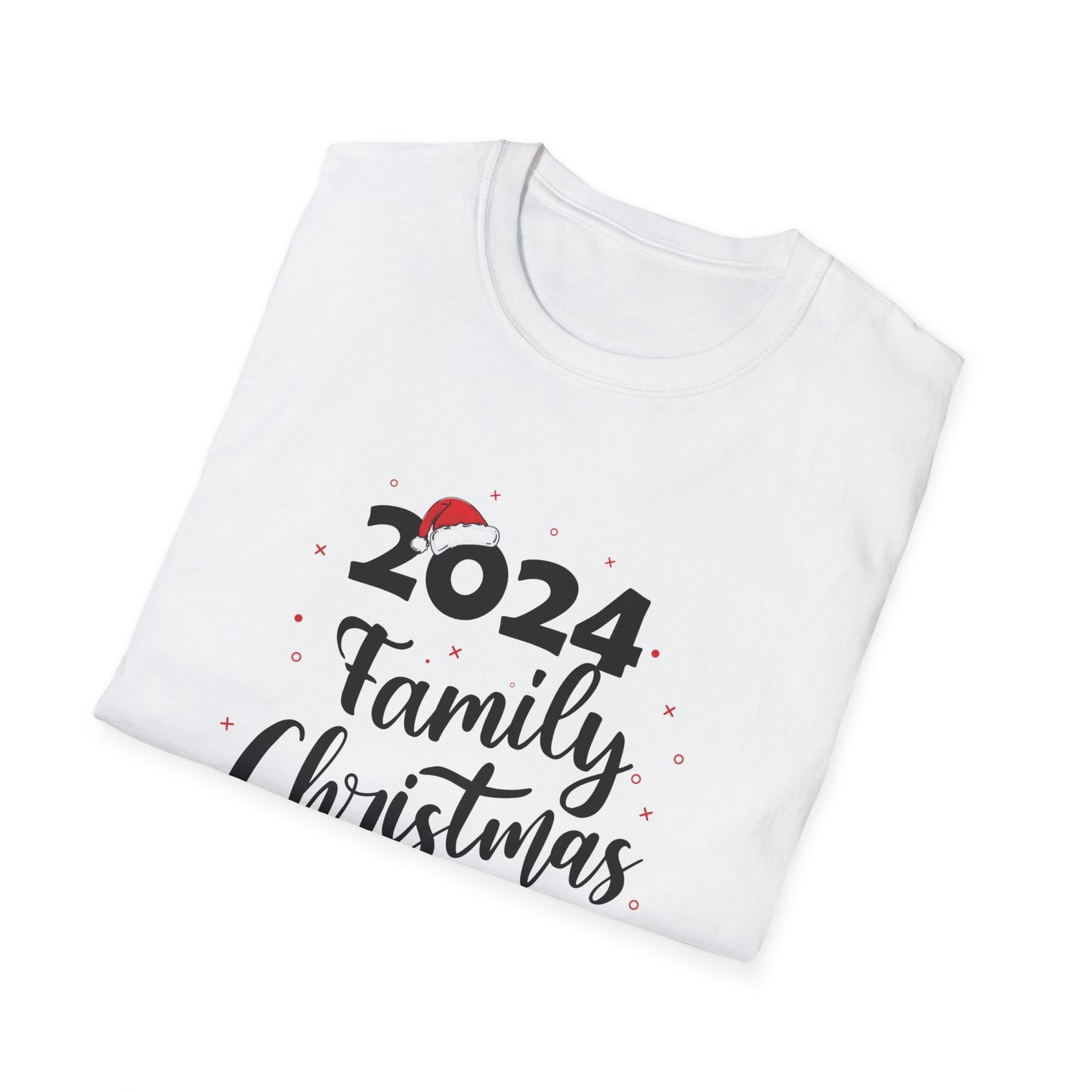 FAMILY CHRISTMAS 2024 JOY Unisex Softstyle T-Shirt