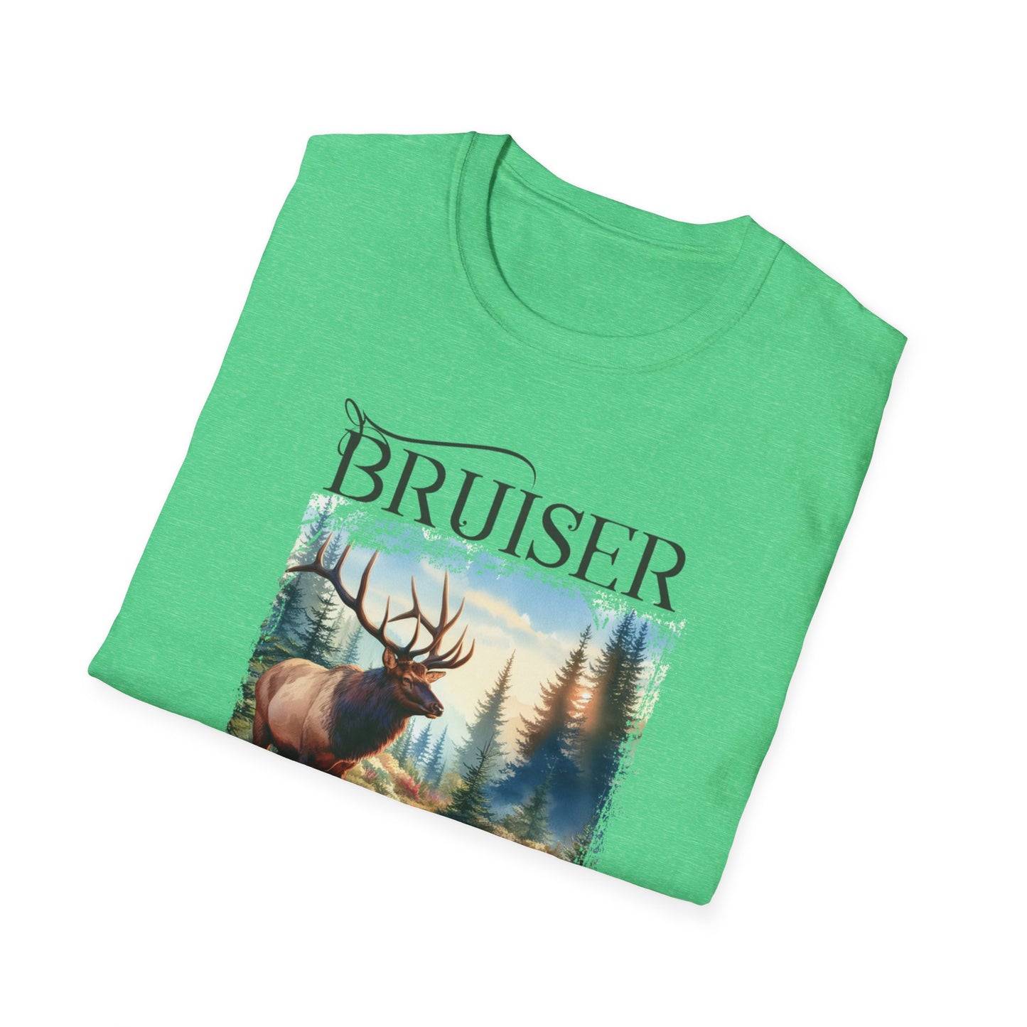 3 Bruiser - Whidbey Island Elk - Unisex Softstyle T-Shirt