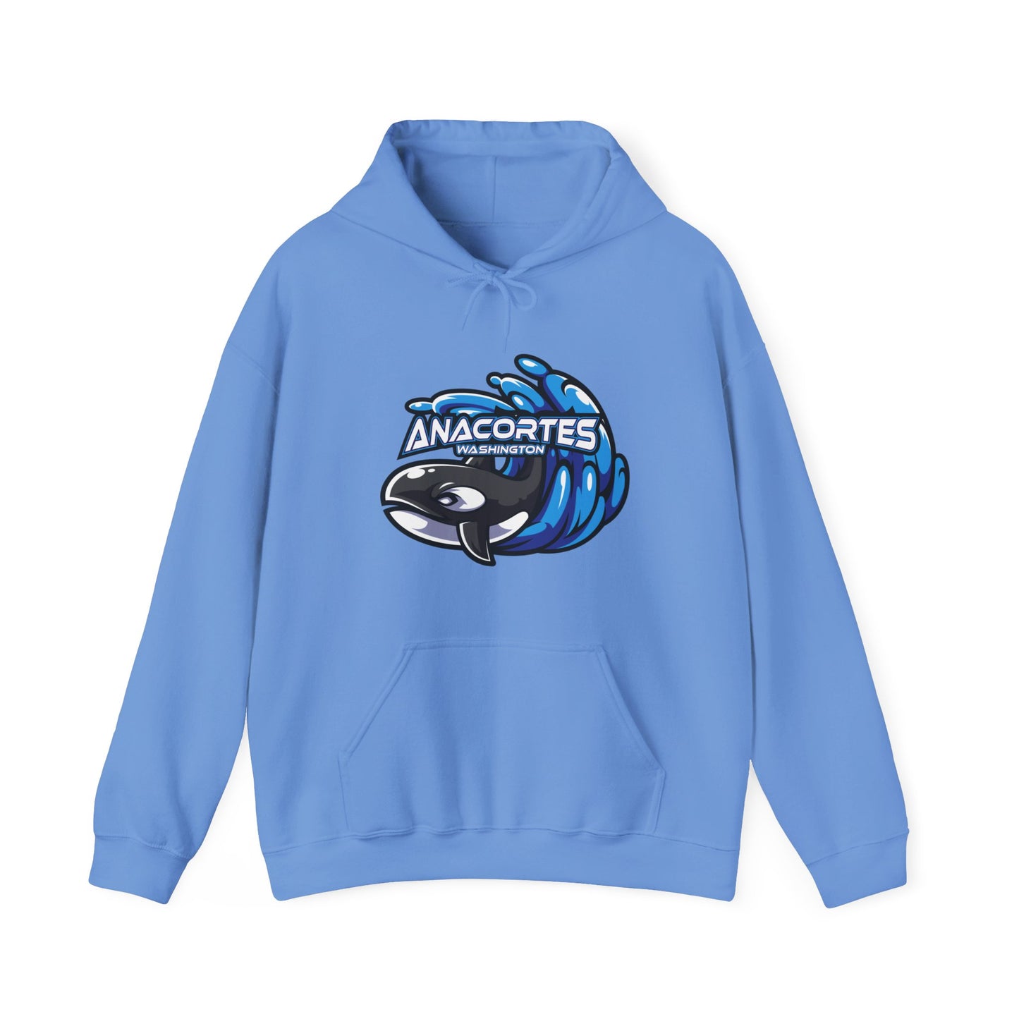 ANACORTES ORCA MASCOT Unisex Heavy Blend™ Hooded Sweatshirt