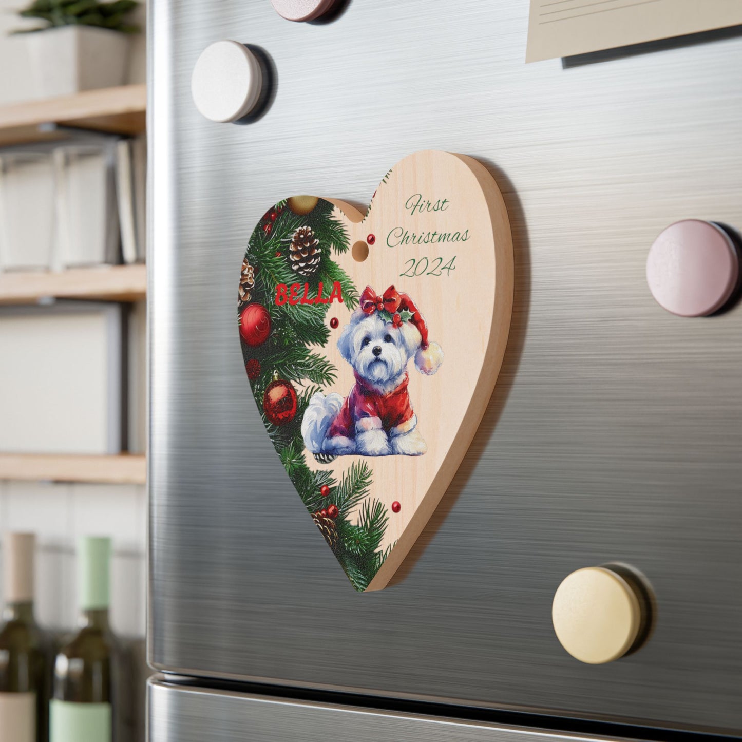 SAMPLE CUSTOM Wooden Ornaments/Magnet