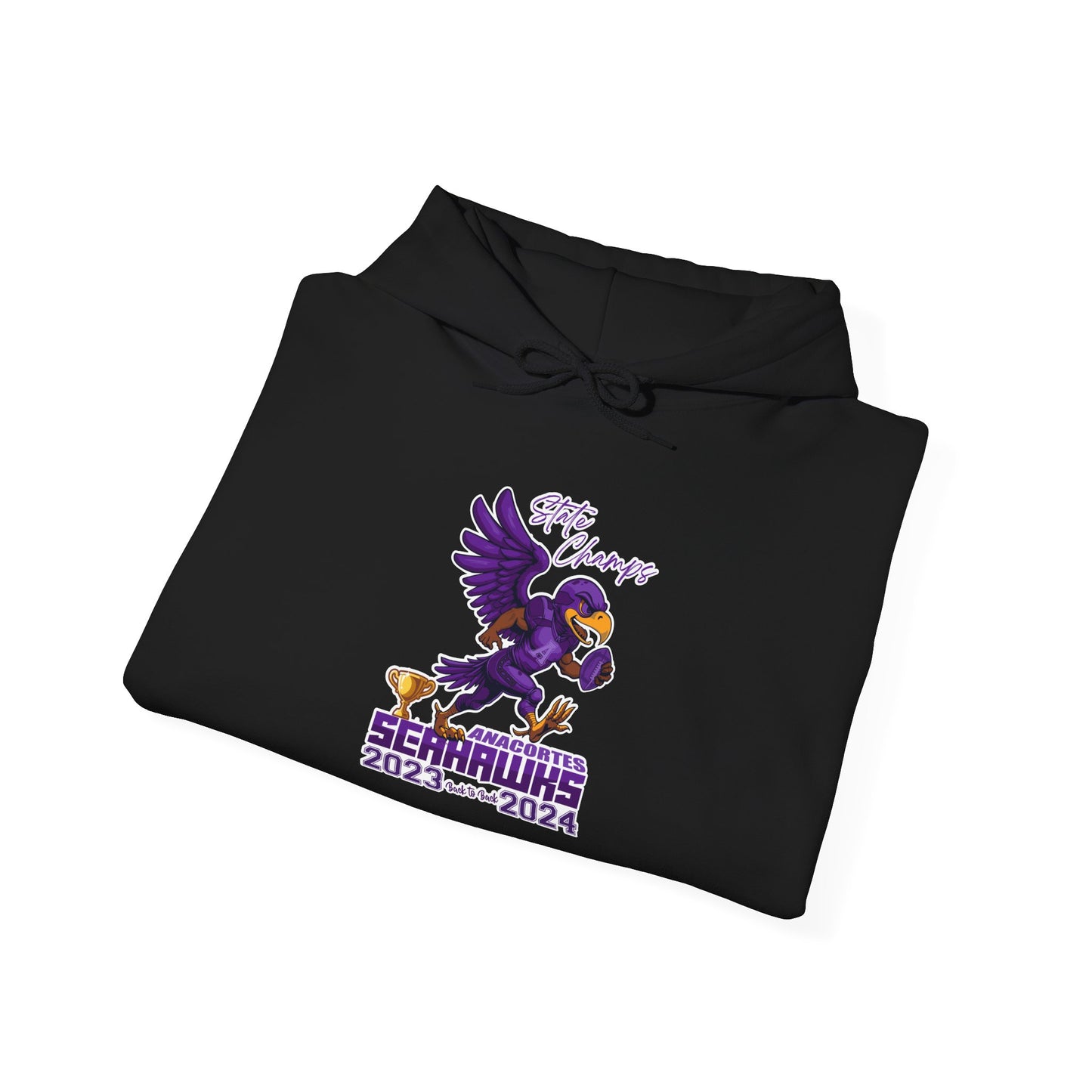 ANACORTES SEAHAWKS CHAMP Unisex Heavy Blend™ Hooded Sweatshirt