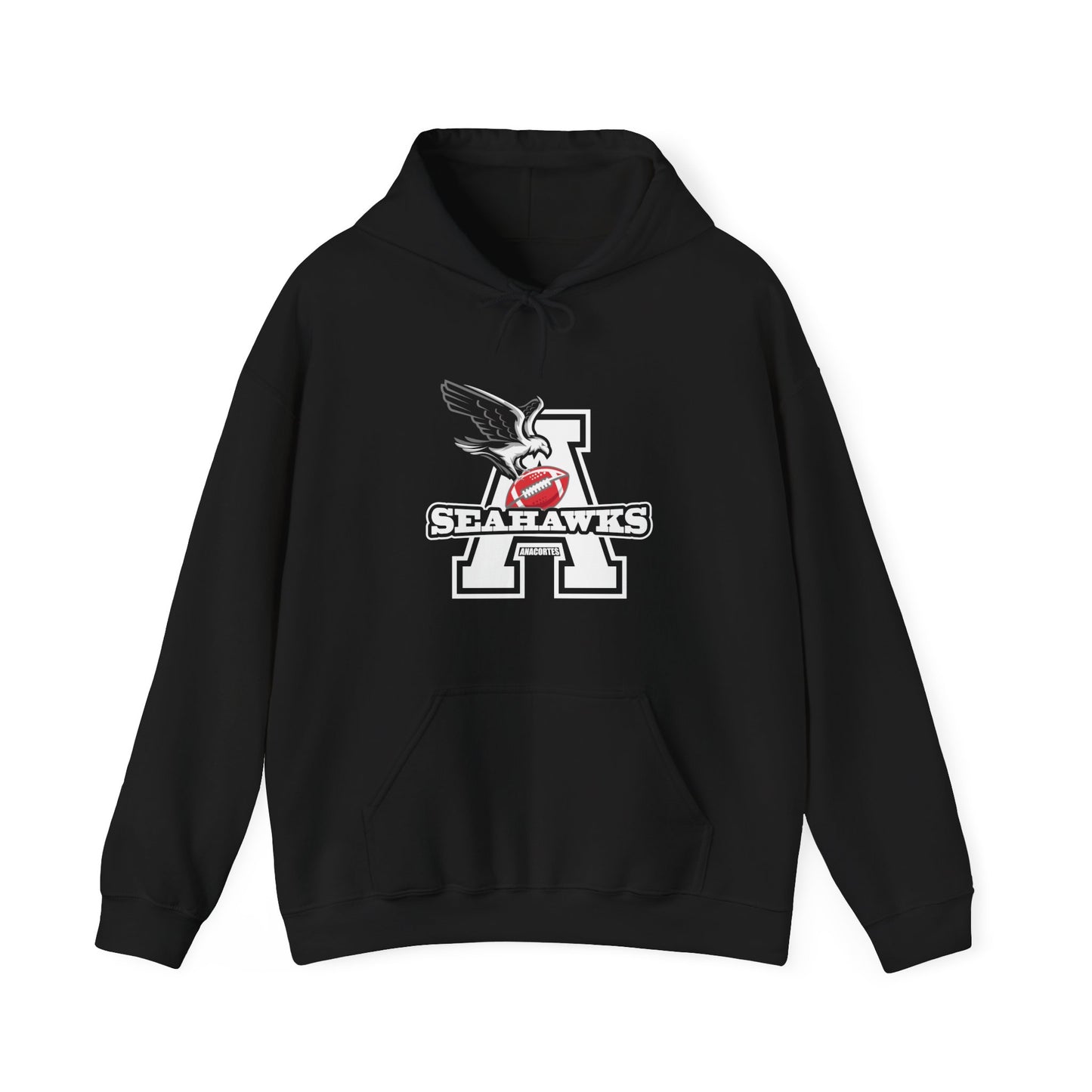 ANACORTES SEAHAWKS FOOTBALL Unisex Heavy Blend™ Hooded Sweatshirt