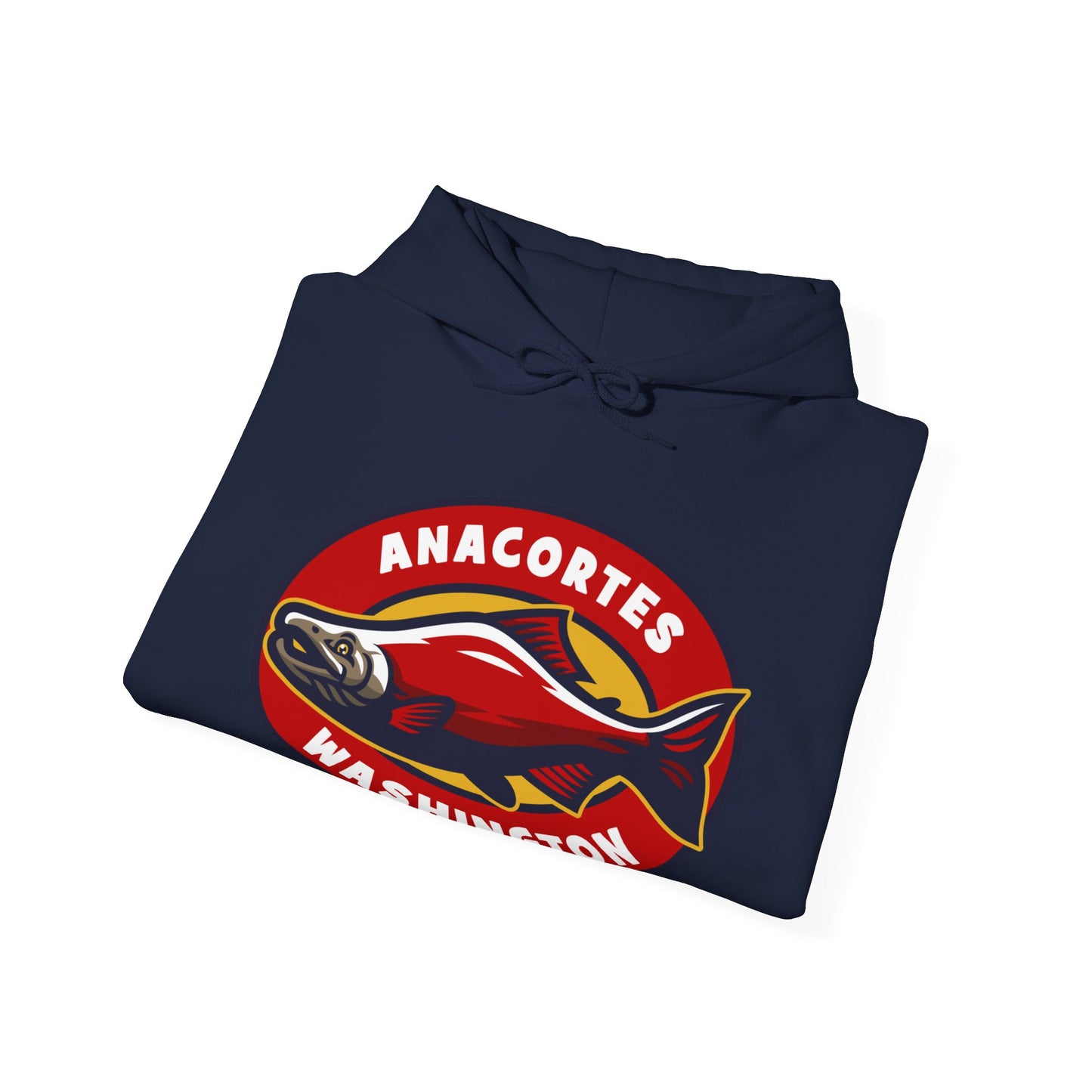 ANACORTES SALMON Unisex Heavy Blend™ Hooded Sweatshirt