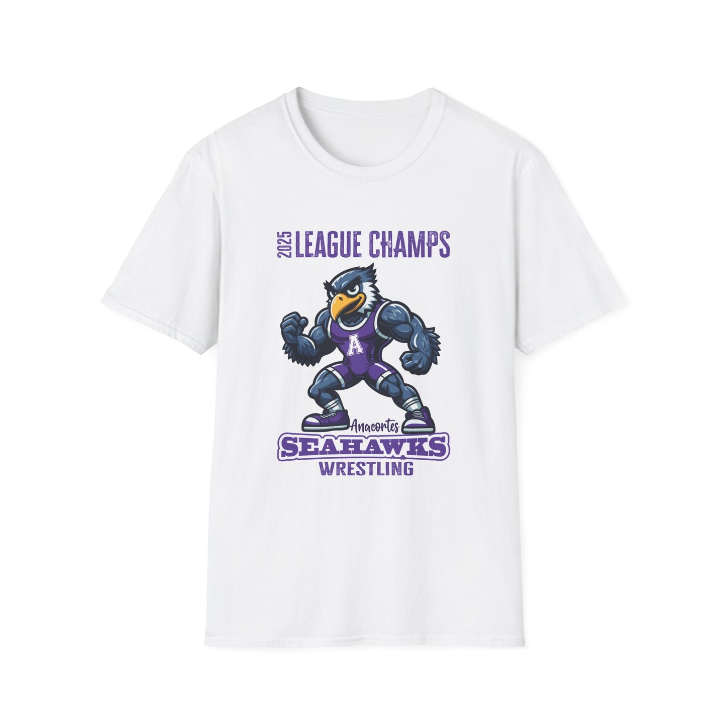 ANACORTES SEAHAWKS WRESTLING Unisex Softstyle T-Shirt
