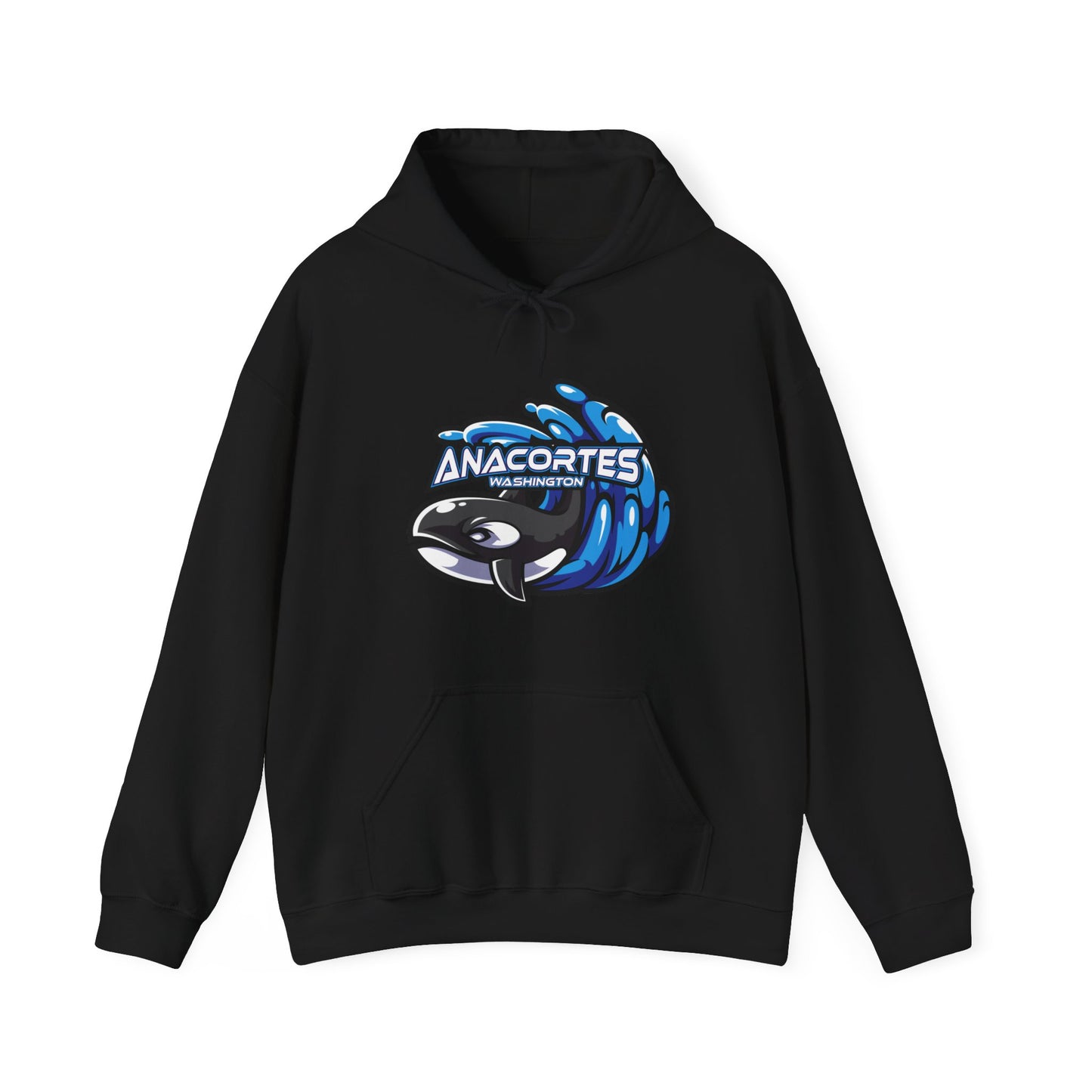 ANACORTES ORCA MASCOT Unisex Heavy Blend™ Hooded Sweatshirt