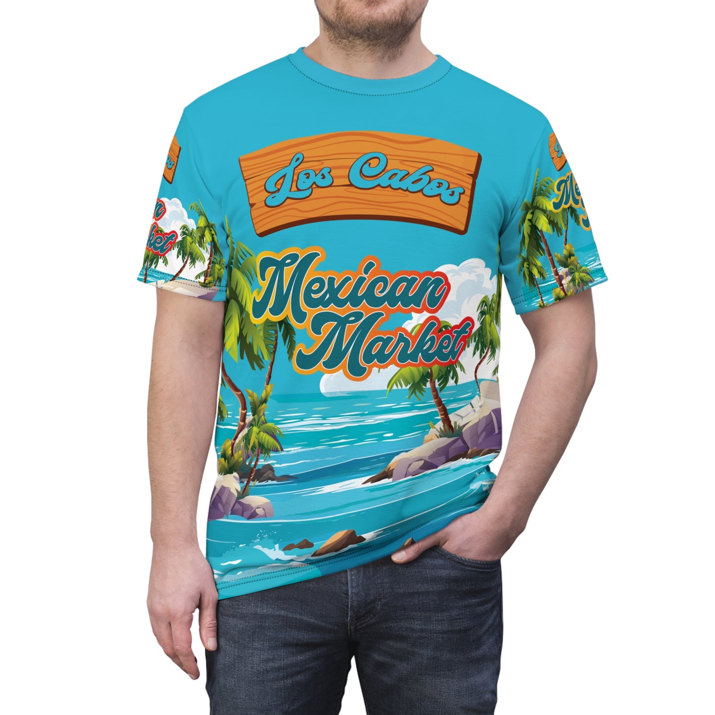 LOS CABOS MARKET Unisex JERSEY