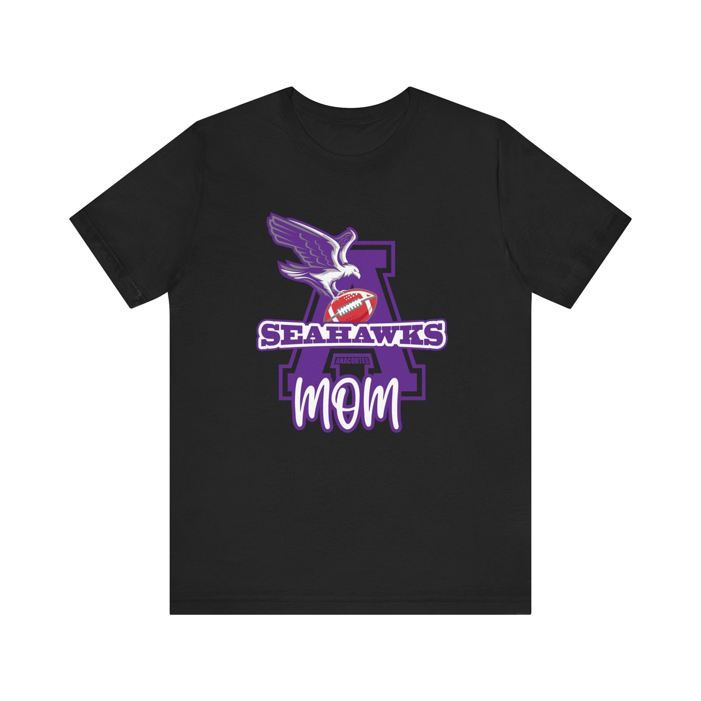 ANACORTES SEAHAWKS MOM Unisex Jersey Short Sleeve Tee