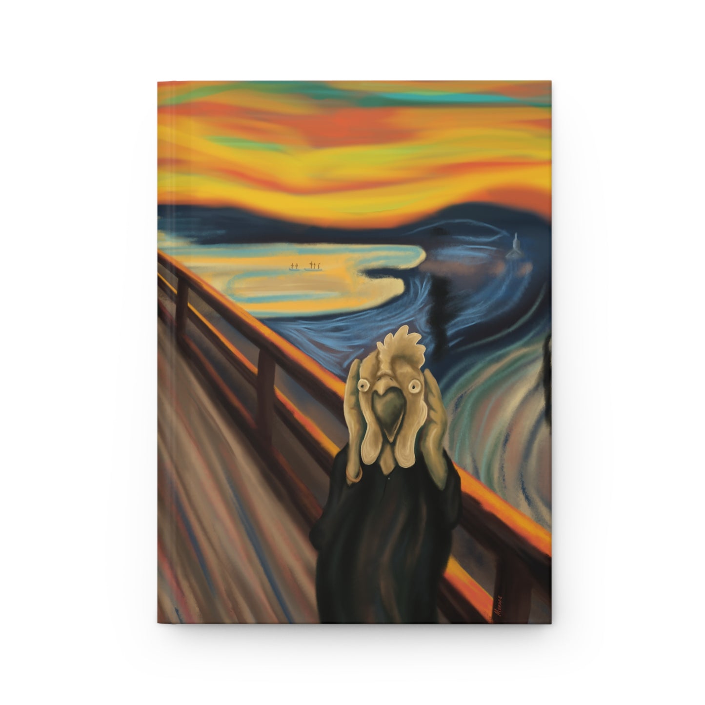 THE CLUCK BY MONUES Hardcover Journal Matte