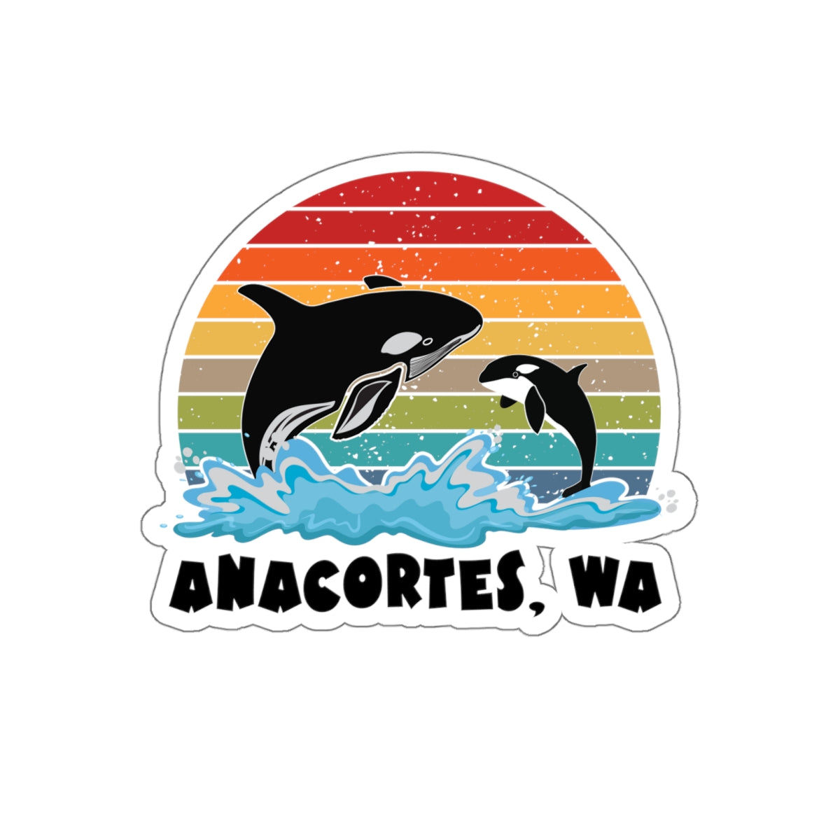 ORCAS ANACORTES Sticker
