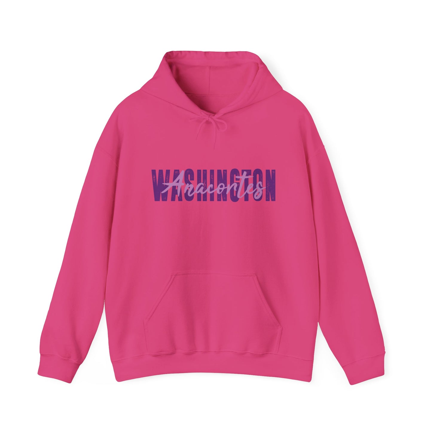 ANACORTES WASHINGTON TEXT Unisex Heavy Blend™ Hooded Sweatshirt