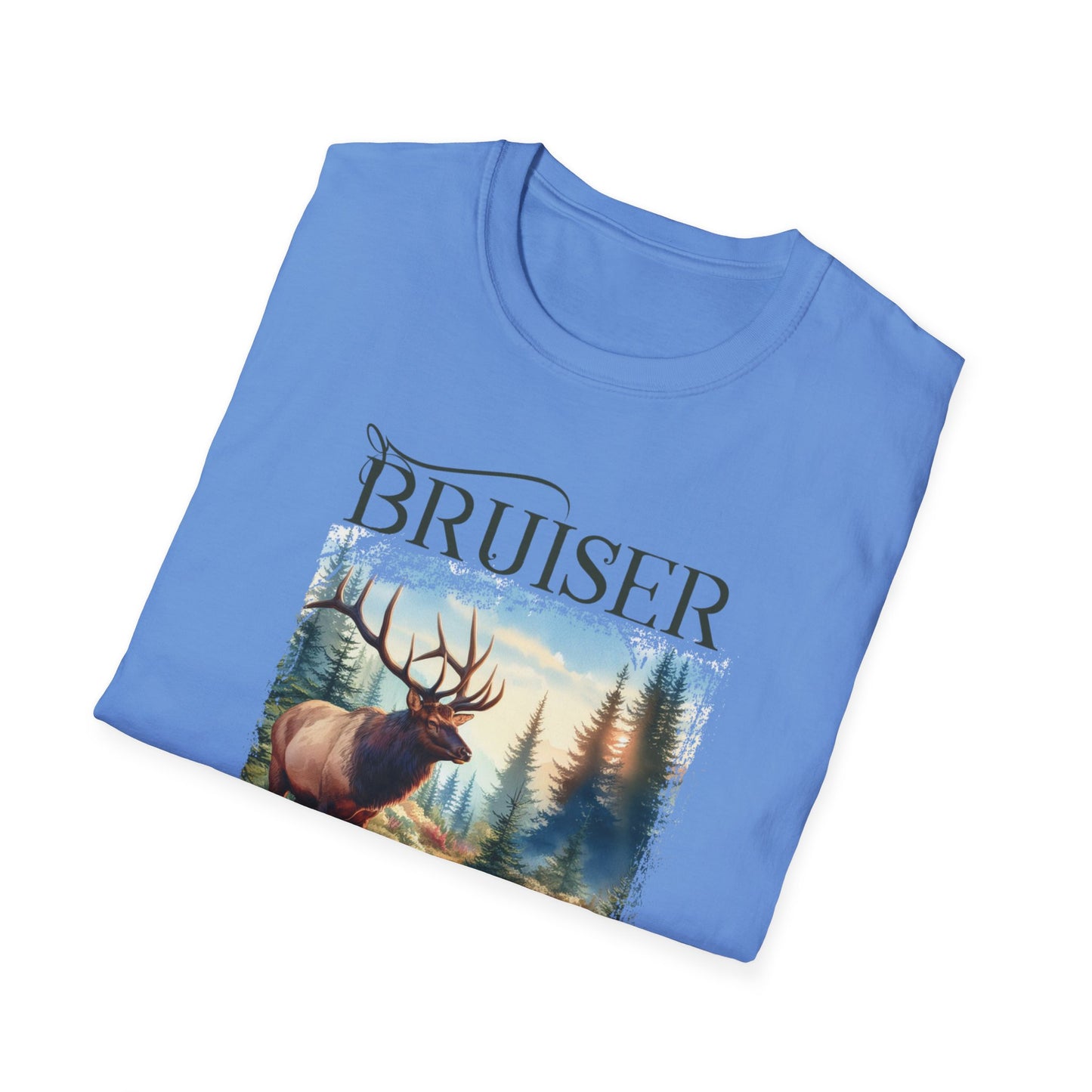 3 Bruiser - Whidbey Island Elk - Unisex Softstyle T-Shirt