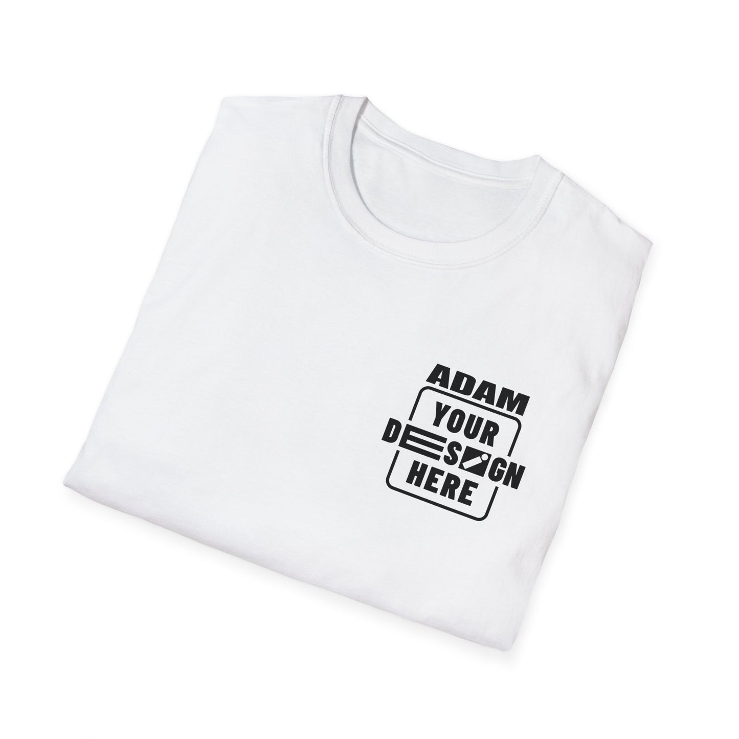 ADAM SAMPLE Unisex Softstyle T-Shirt - Gildan 64000
