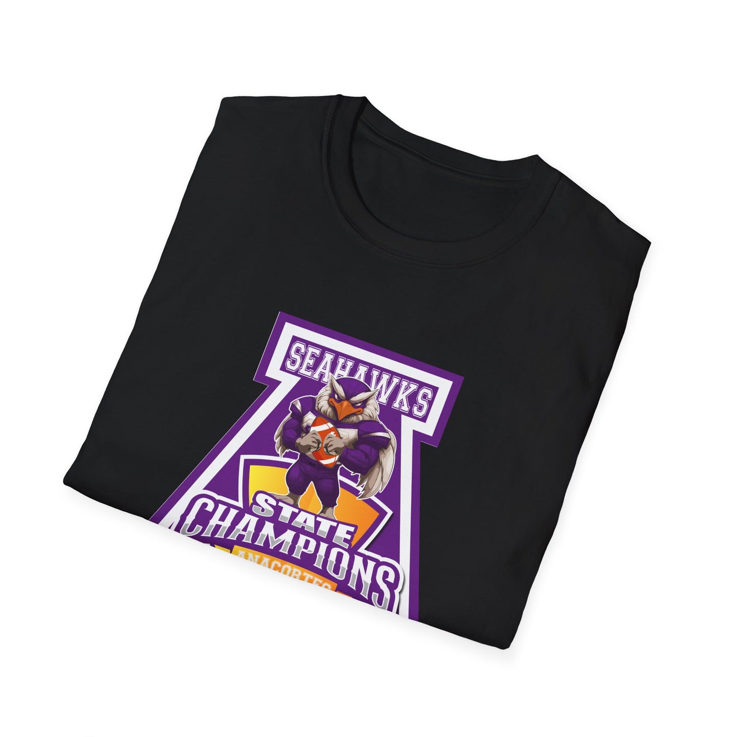 Copy of ANACORTES SEAHAWKS STATE CHAMP Unisex Softstyle T-Shirt