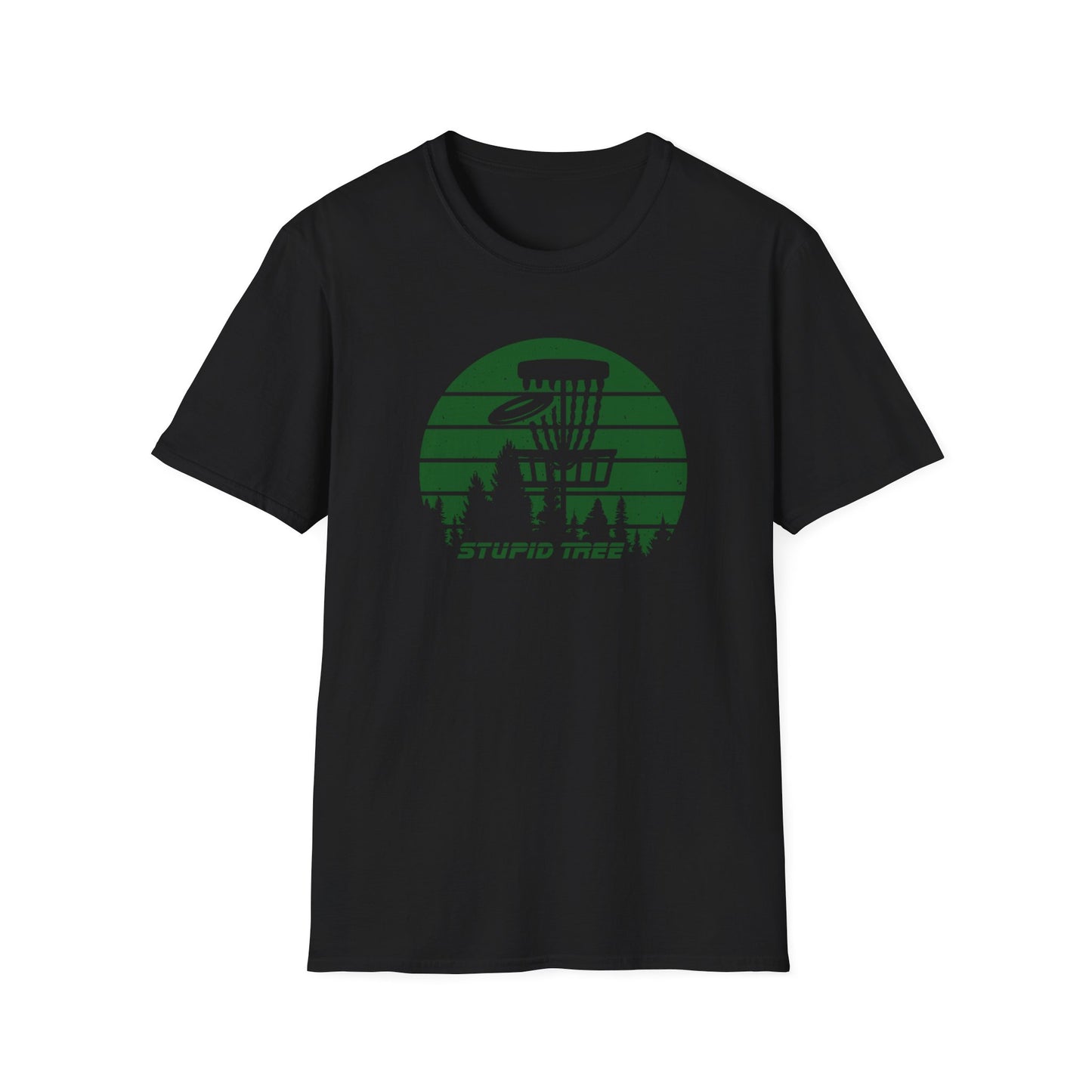 STUPID TREE DISC GOLF Unisex Softstyle T-Shirt