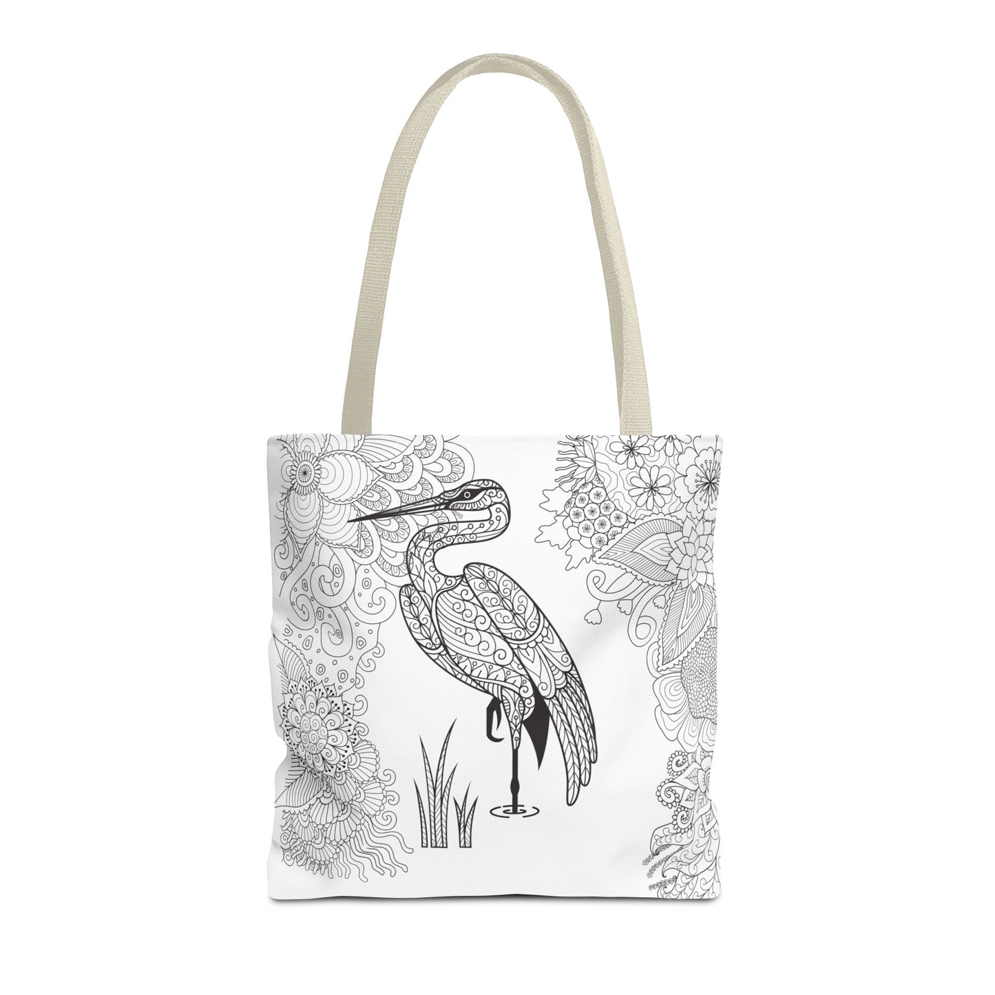 COLOR ME HERON Tote Bag
