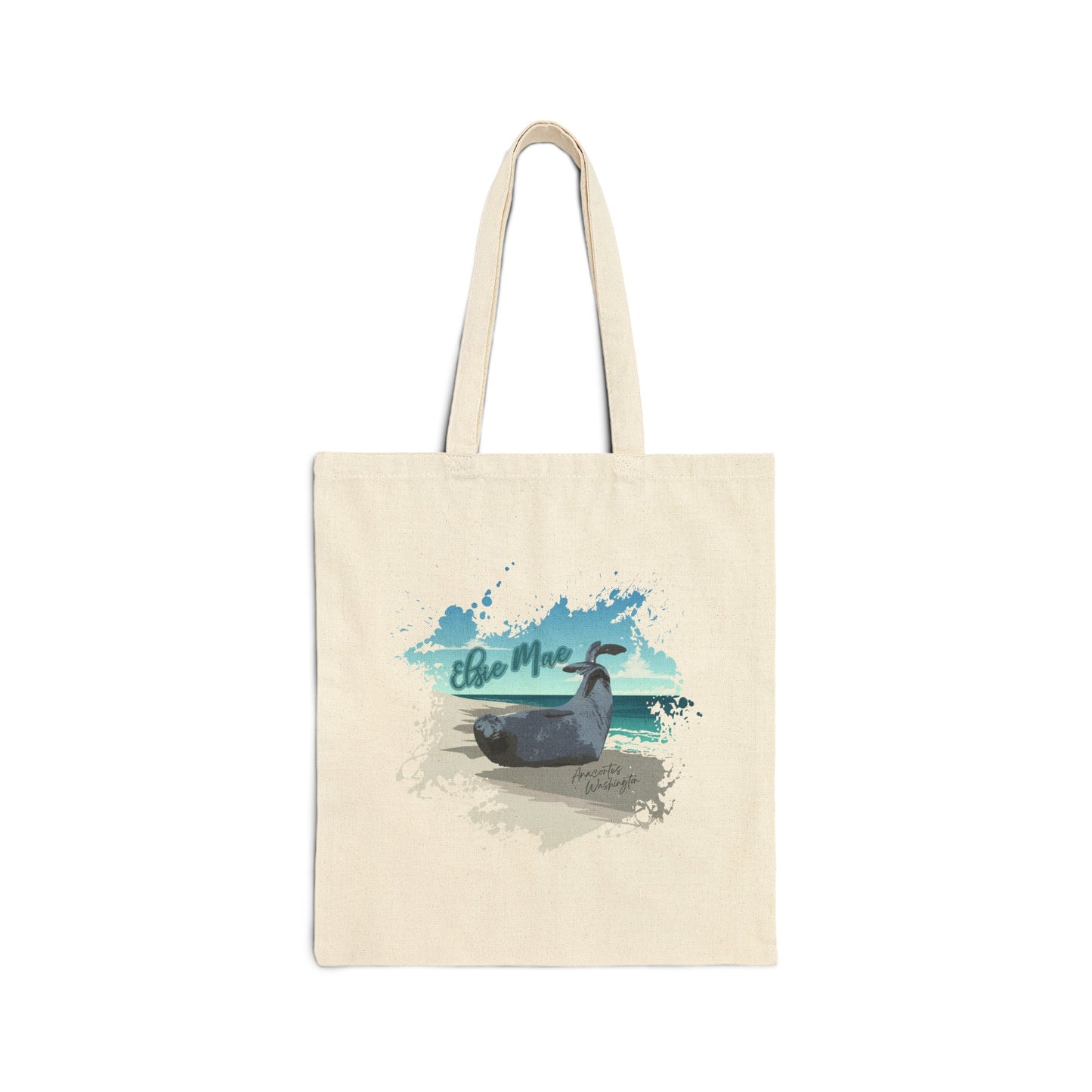 ELSIE Cotton Canvas Tote Bag