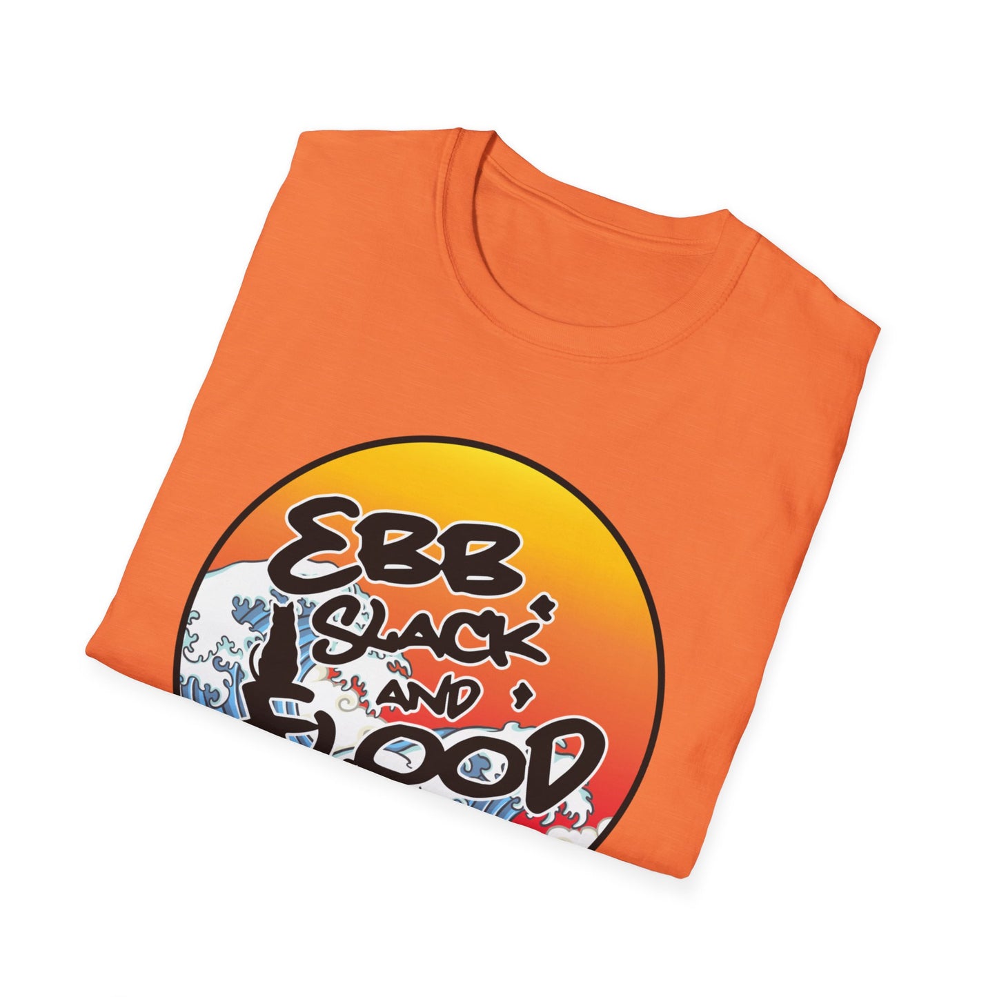 EBB SLACK FLOOD Wave Unisex Softstyle T-Shirt