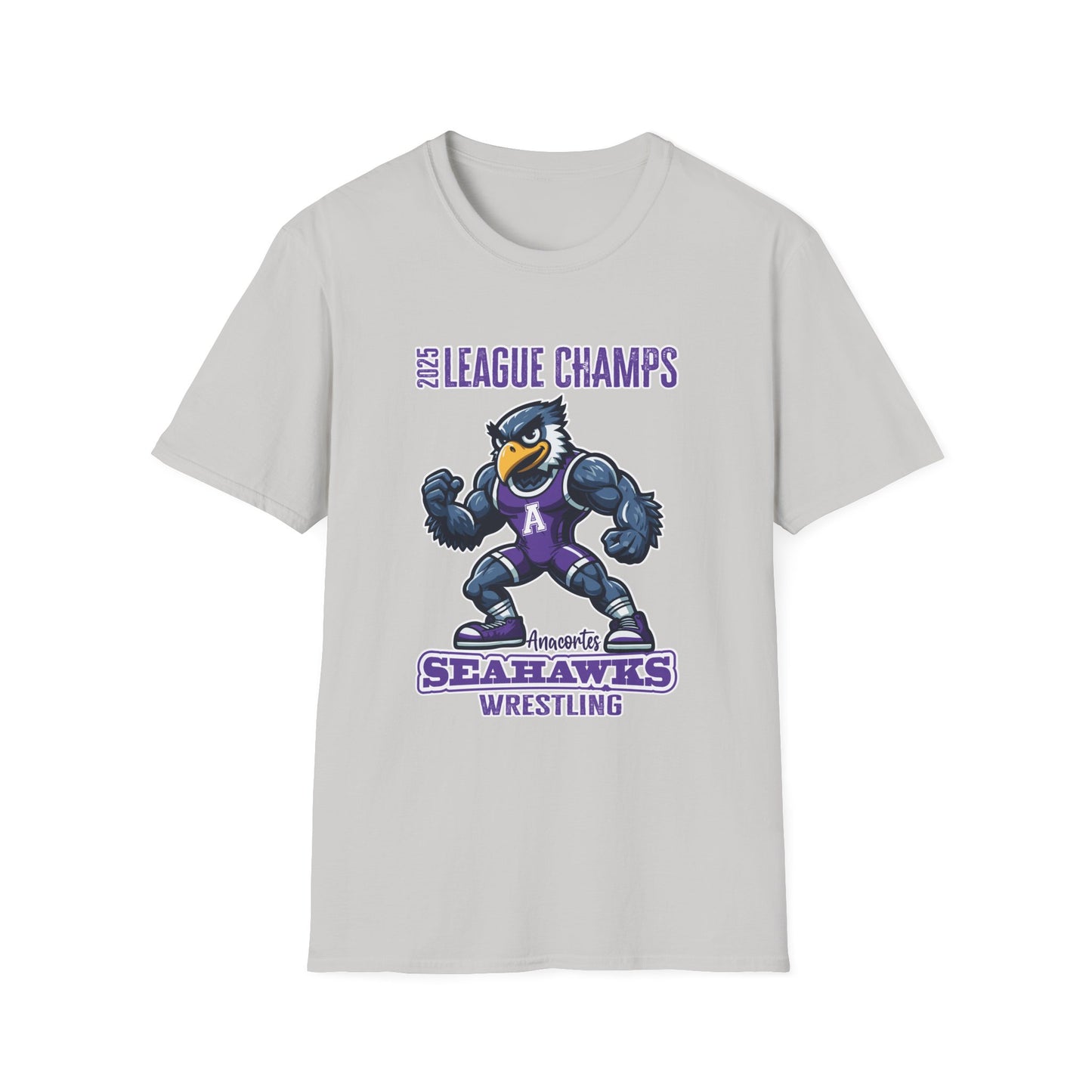 ANACORTES SEAHAWKS WRESTLING Unisex Softstyle T-Shirt