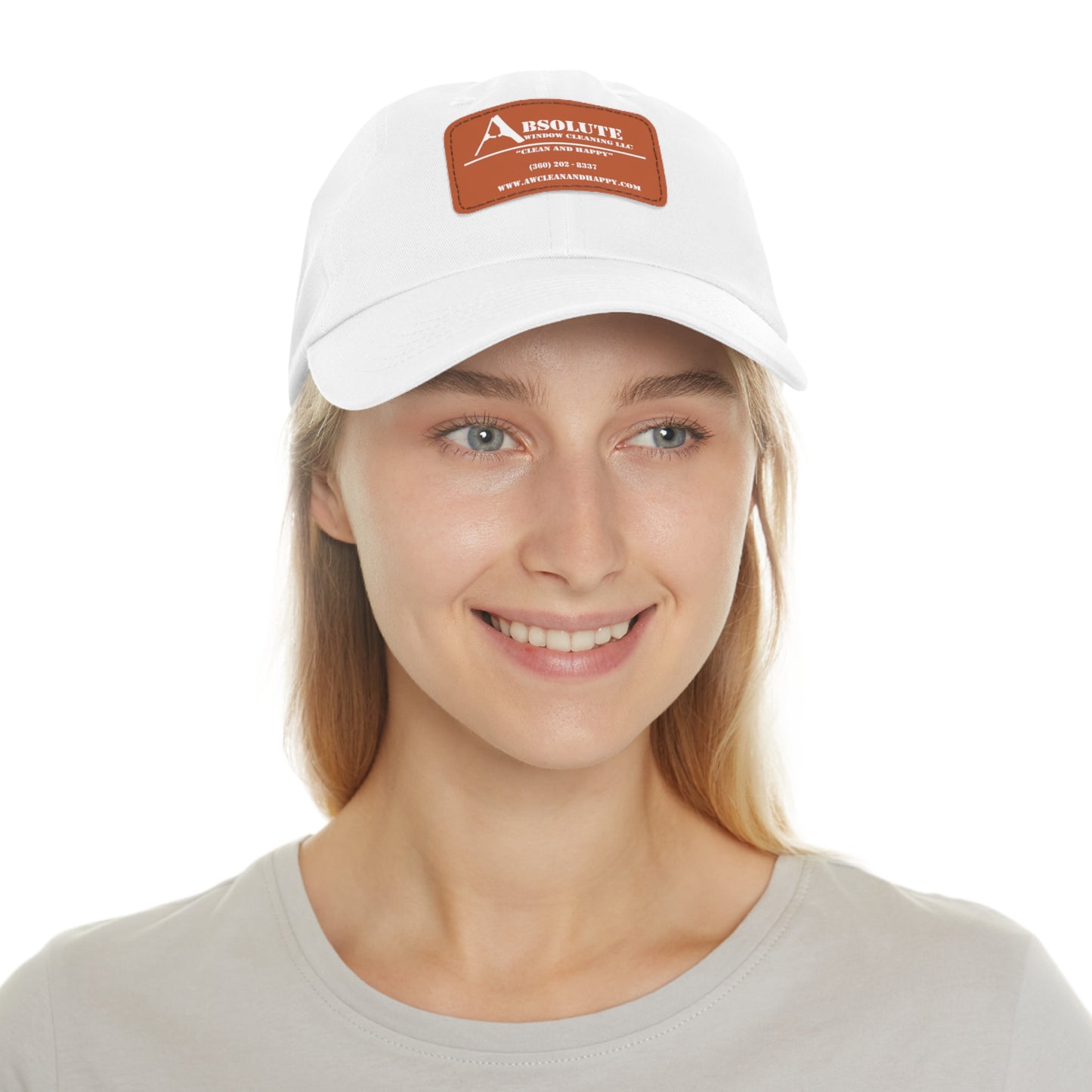ABSOLUTE WINDOW Hat with Leather Patch