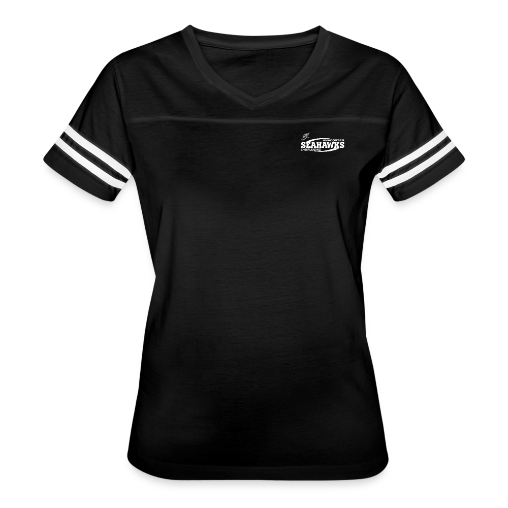 *ANACORTES SEAHAWKS CHEER Women’s Sport T-Shirt - black/white
