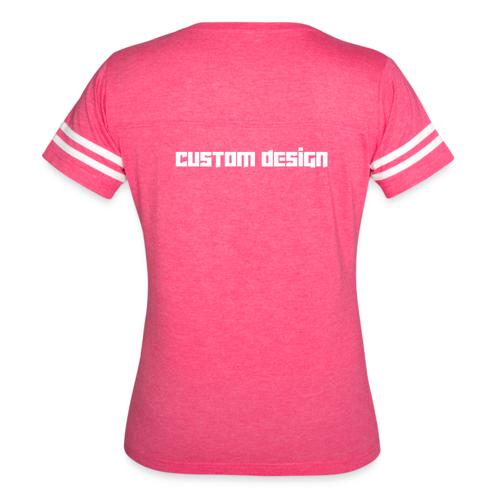 CATALOG Women’s Vintage Sport T-Shirt - vintage pink/white