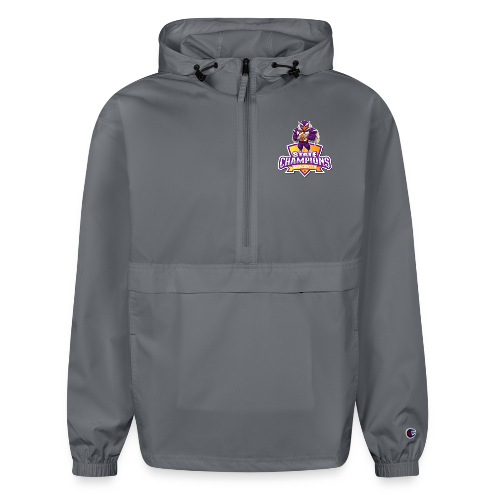 ANACORTES SEAHAWKS STATE CHAMP Packable Jacket - gray
