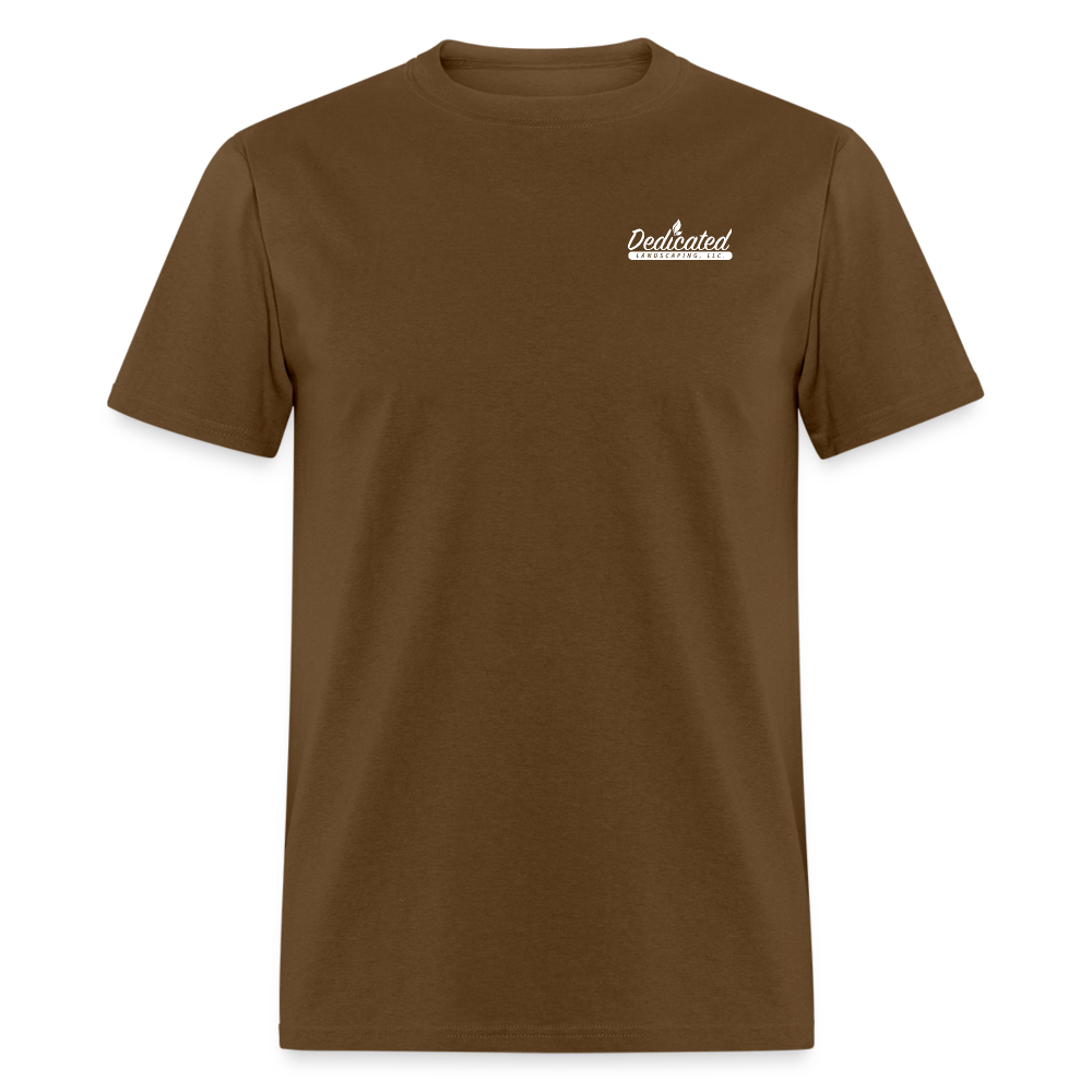 DEDICATED LANDSCAPING Unisex Classic T-Shirt - brown