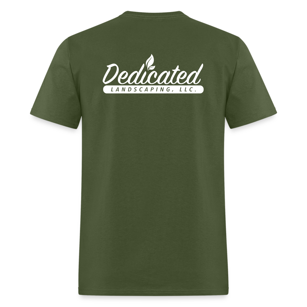 DEDICATED LANDSCAPING Unisex Classic T-Shirt - military green