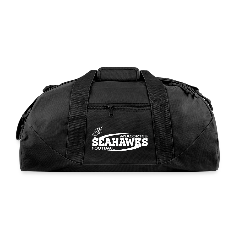 FOOTBALL Recycled Duffel Bag - black