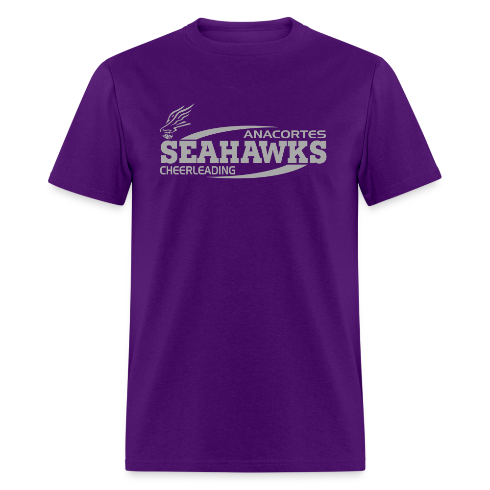 CHEERLEADING Unisex ADULT *GLITTER* Classic T-Shirt - purple