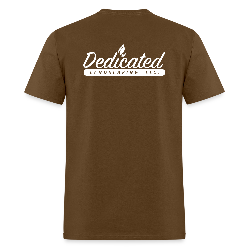 DEDICATED LANDSCAPING Unisex Classic T-Shirt - brown