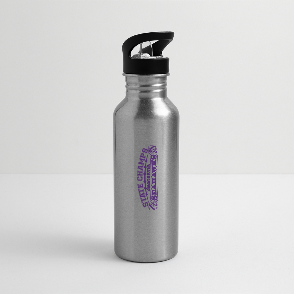 ANACORTES SEAHAWKS STATE CHAMP Water Bottle - silver