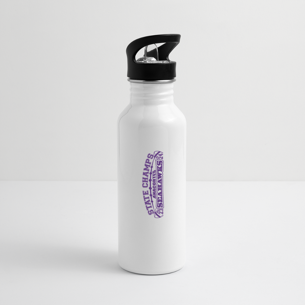 ANACORTES SEAHAWKS STATE CHAMP Water Bottle - white
