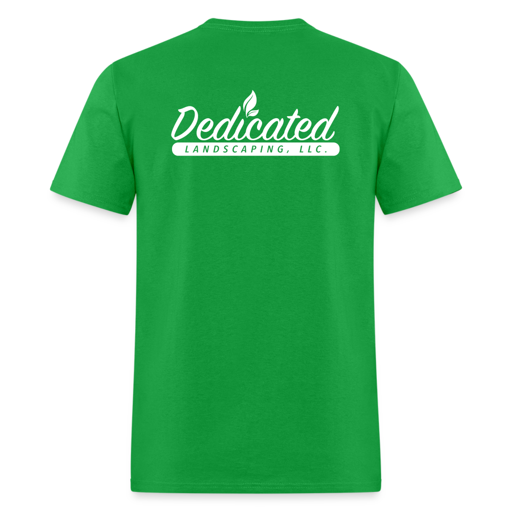 DEDICATED LANDSCAPING Unisex Classic T-Shirt - bright green