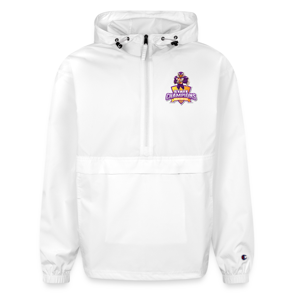 ANACORTES SEAHAWKS STATE CHAMP Packable Jacket - white