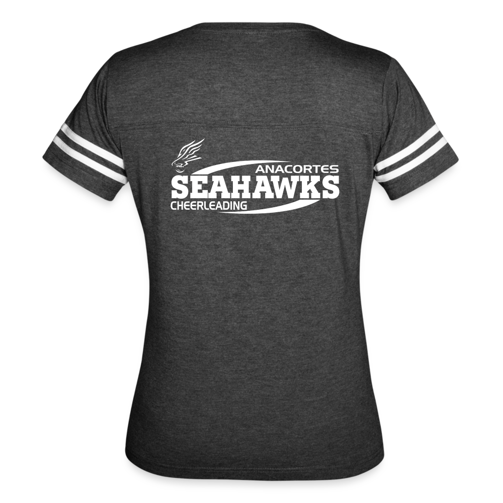 *ANACORTES SEAHAWKS CHEER Women’s Sport T-Shirt - vintage smoke/white