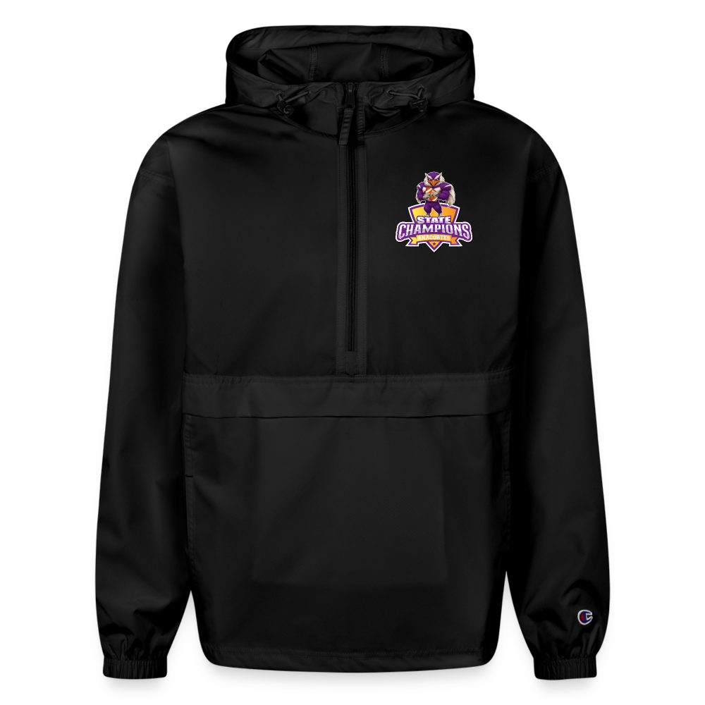 ANACORTES SEAHAWKS STATE CHAMP Packable Jacket - black