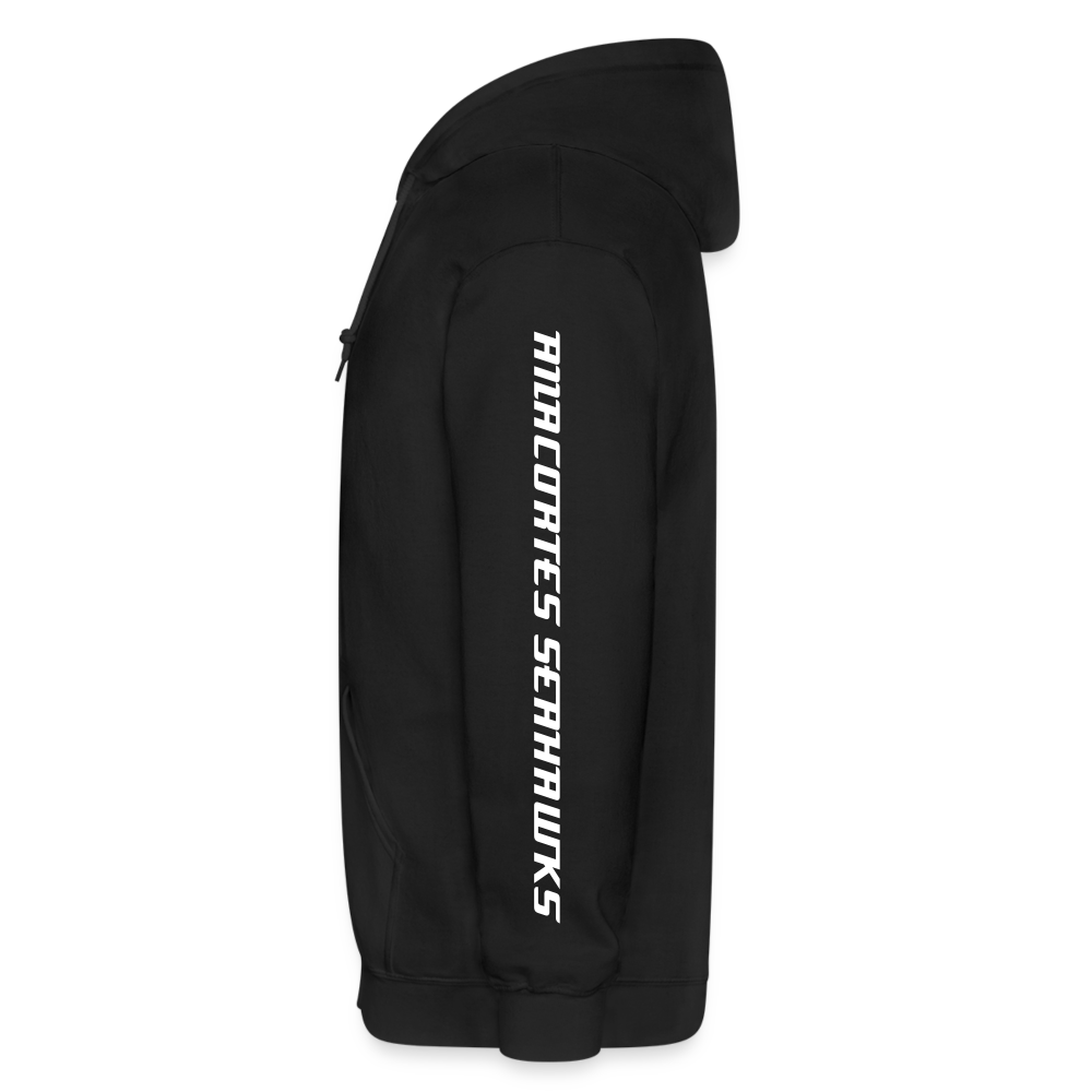 ANACORTES SEAHAWKS STATE CHAMP Adult Zip Hoodie - black