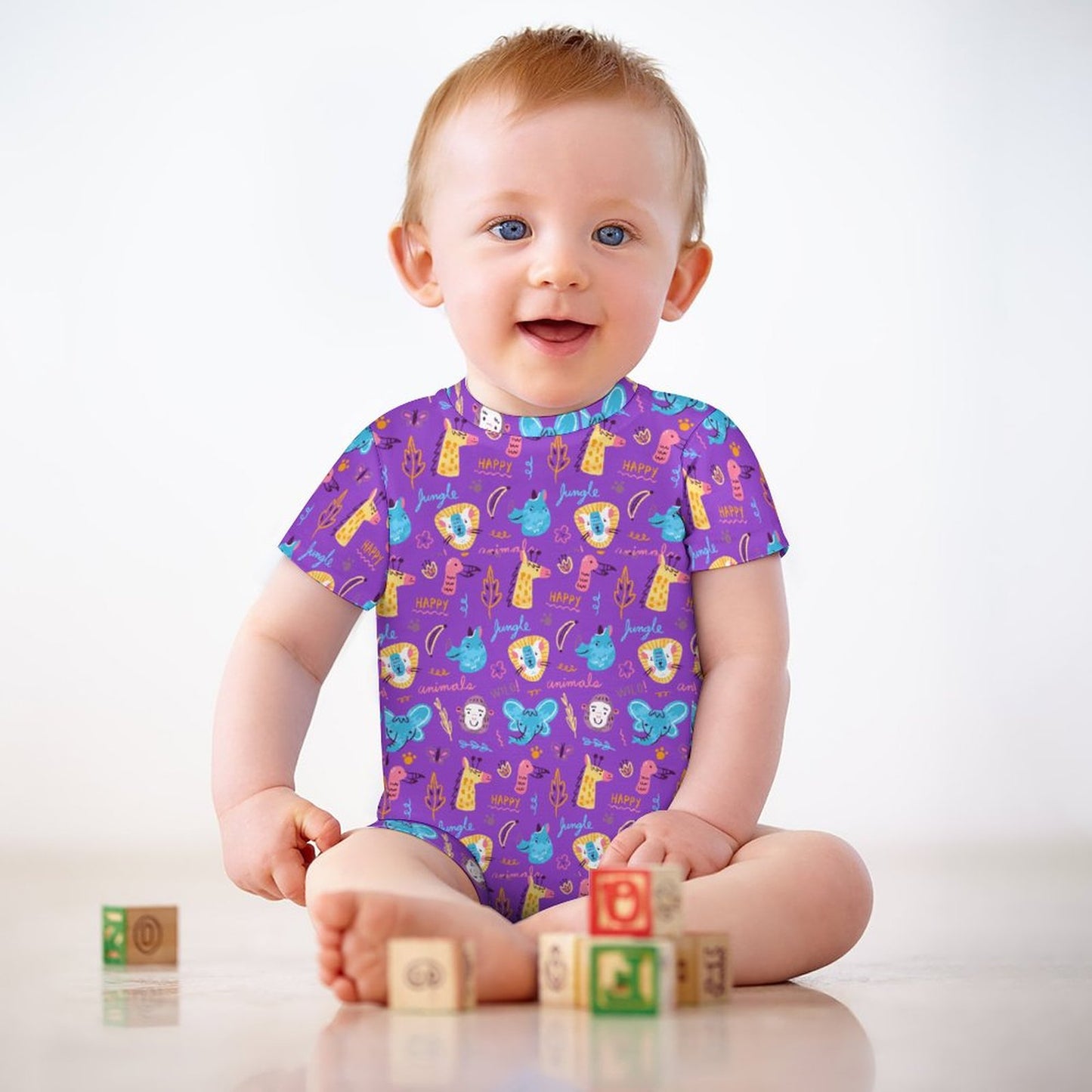 Cute Animals Baby Bodysuit Romper