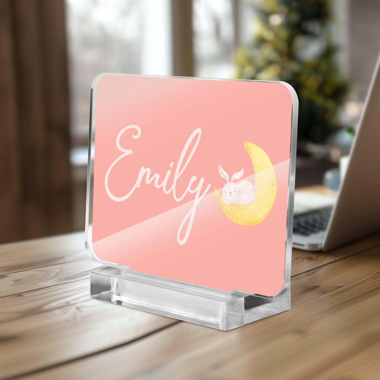 1063. Acrylic Plaque with Stand - Rectangle
