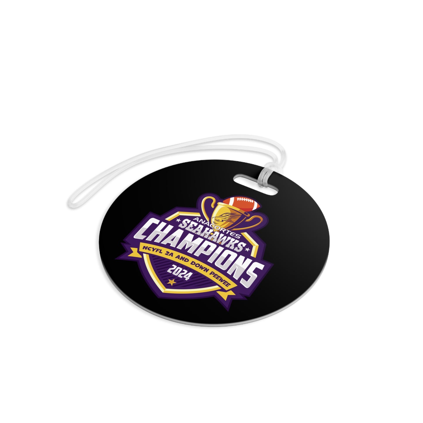Peewee Champions Bag Tags