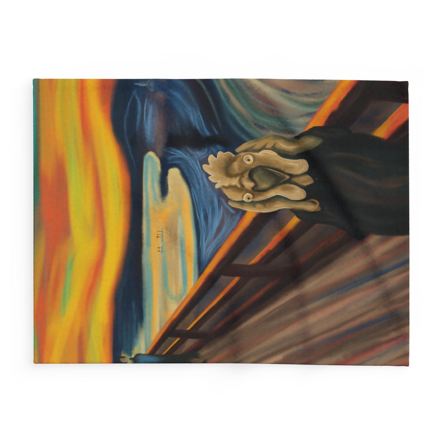 THE CLUCK BY MONUES Arctic Fleece Blanket