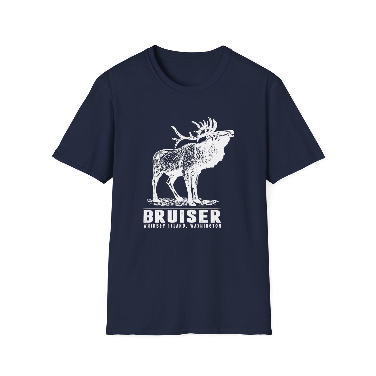 7 Bruiser - Whidbey Island Elk - Unisex Softstyle T-Shirt