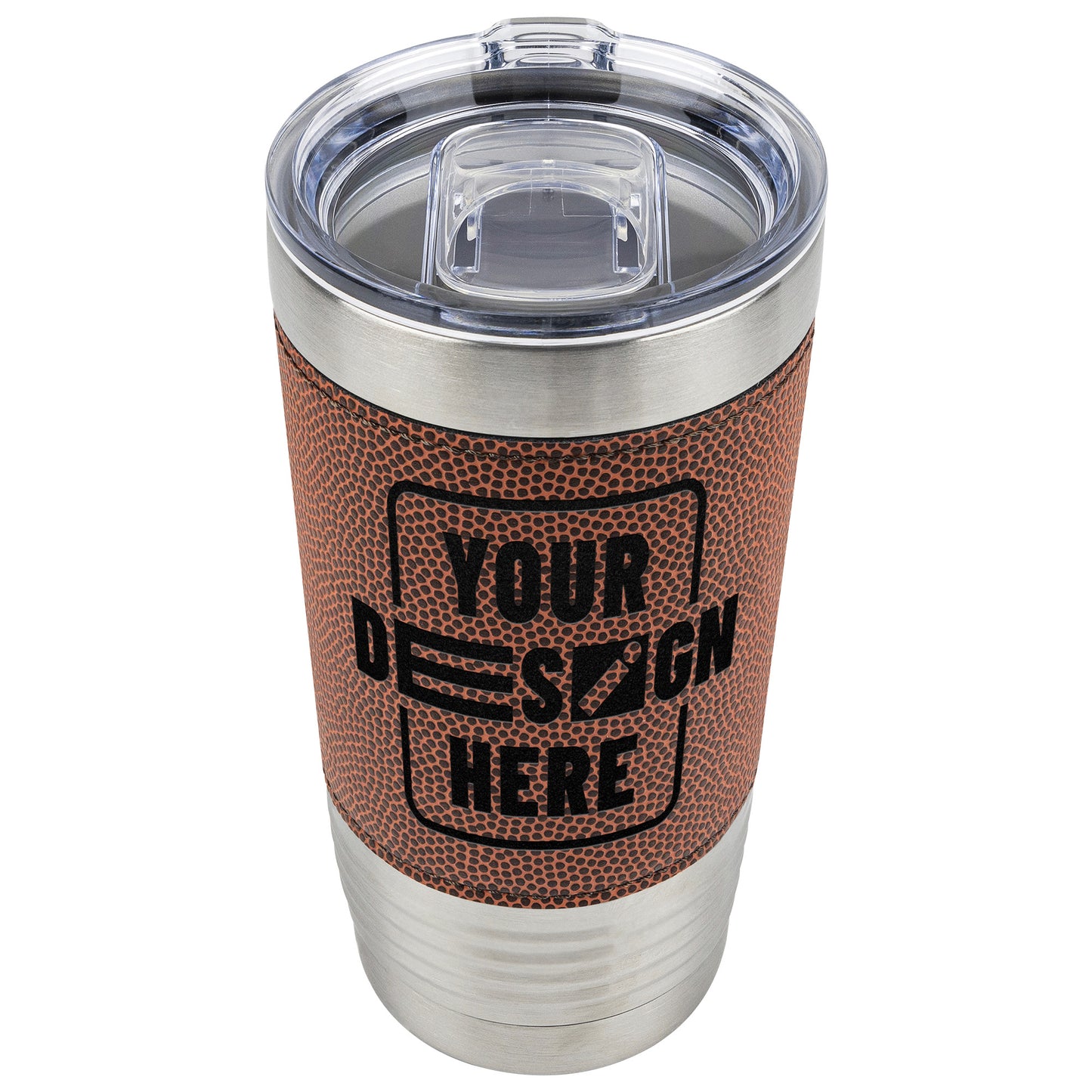 20oz Football Tumbler