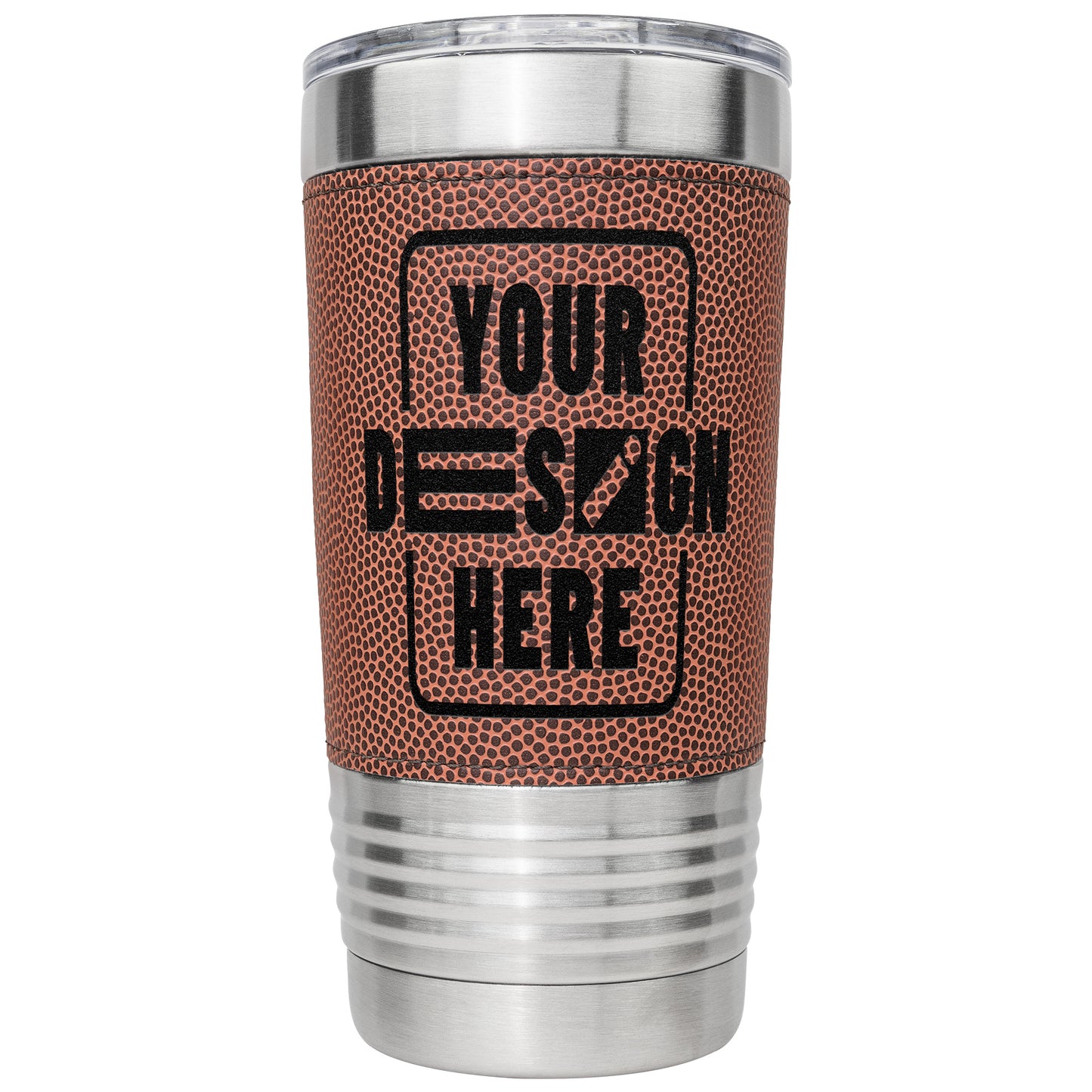 20oz Football Tumbler