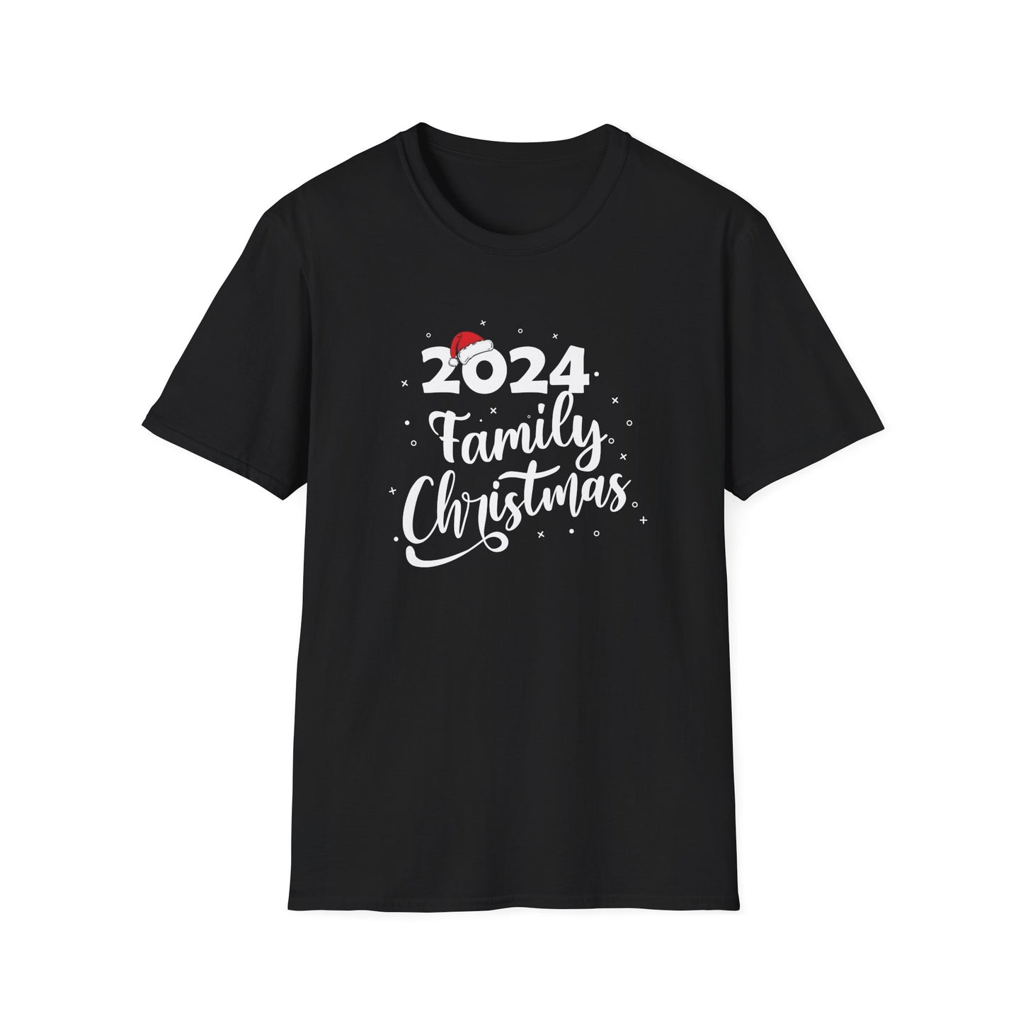 FAMILY CHRISTMAS 2024 JOY Unisex Softstyle T-Shirt