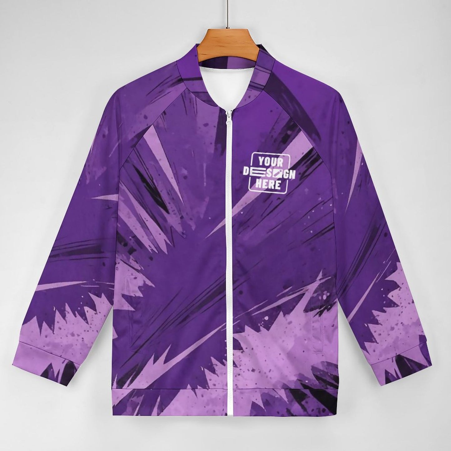 Raglan Zip-up JACKET
