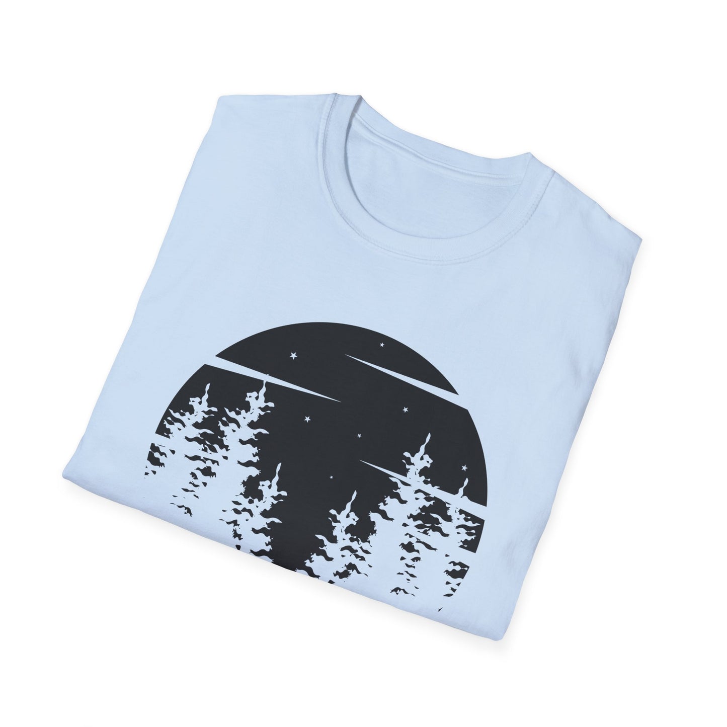 Whidbey Island Moonlight Unisex Softstyle T-Shirt