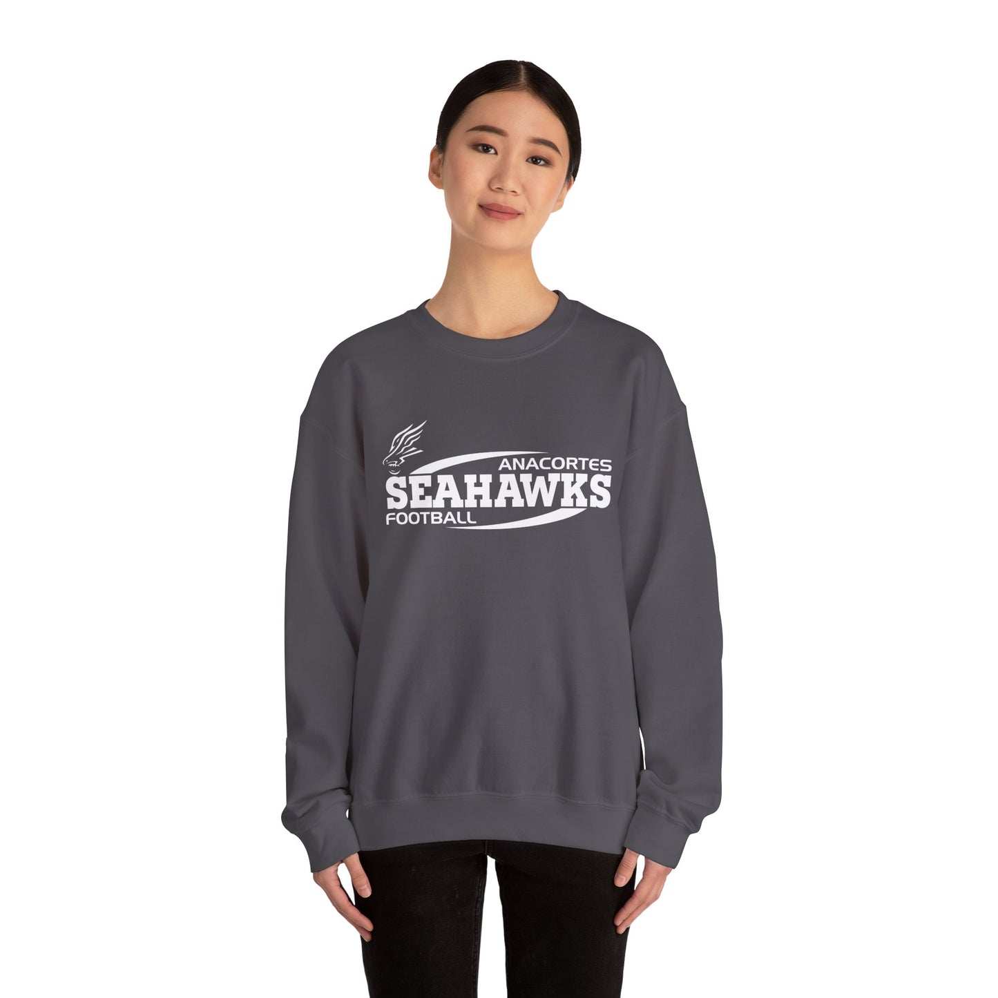 *ADULT FOOTBALL Unisex Heavy Blend™ Crewneck Sweatshirt
